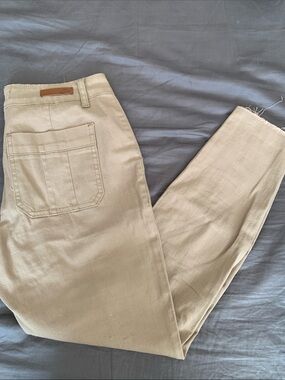 Royalty For Me Women's Khaki/Tan High-Rise Slim Chinos